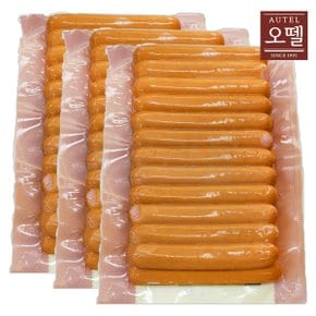 오뗄 프리미엄 후랑크 소시지 1kg 3개