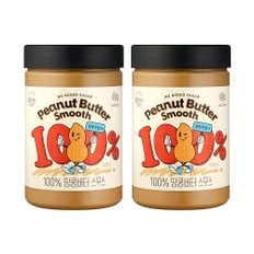  복음자리 100% 땅콩버터 스무스 280g x 2개