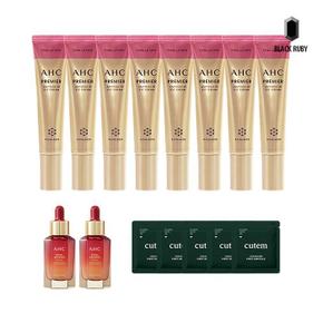 AHC 아이크림 시즌12 40ml x8 + 사포닌 앰플 30ml x2 + 세라밤 앰플 1ml 5매 (S19143507)