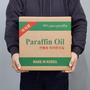 파라핀오일 캔들 액체파라핀 오일램프 대용량 1.8L X 6입 노랑