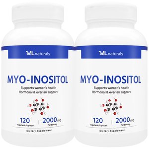 마이라이프내추럴스 신제품! 2병 마이라이프 내추럴스 미오-이노시톨 2000mg 120야채캡슐