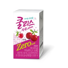 쿨피스 제로 테트라 자두 140ml 48입