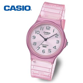 [정품] CASIO 카시오 투명 젤리 저소음 학생 수능시계 MQ-24S-4B