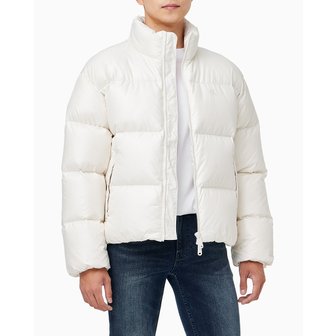 Calvin Klein Jeans [파주점] [캘빈클라인진]CK진공용 스탠드 카라 글로시 다운 푸퍼 자켓(J400468-YBI)