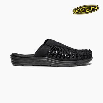 KEEN [공식] KEEN 킨 유니크 슬라이드 슬리퍼 BLACK