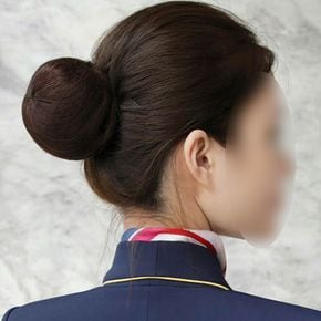 여성 묶음머리 당고머리가발 망 고정핀 스토퍼 탈부착