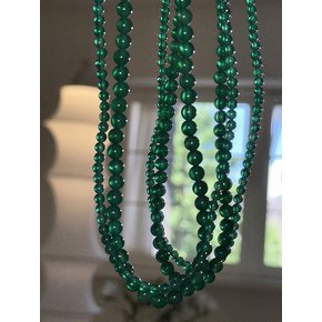 [925silver] Green jade necklace (2size)