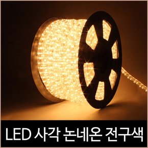 퍼스트 LED 사각 논네온 전구색 50미터 2핀 간접조명