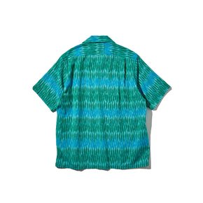 FIVE POCKET ISLAND SHIRT_GREEN IKAT