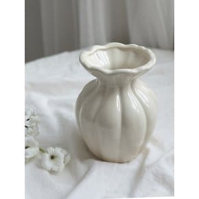 플뢰르 앤틱 세라믹 유광 화병 오브제 (2size)