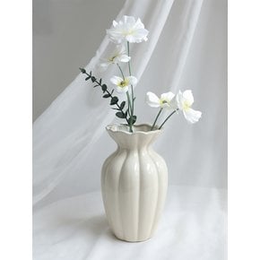 플뢰르 앤틱 세라믹 유광 화병 오브제 (2size)