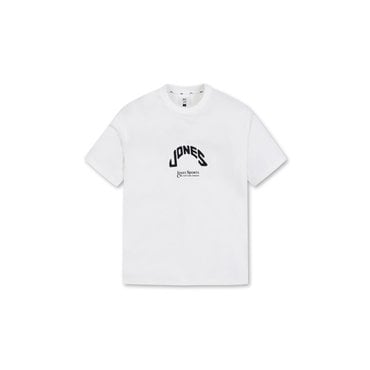 왁 [WAAC X JONES] Men Logo SS Crewneck Top(WMTCX24278WHX)