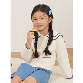[시흥점] 여아) 카라 스웨터 가디건 MKG1EC2202