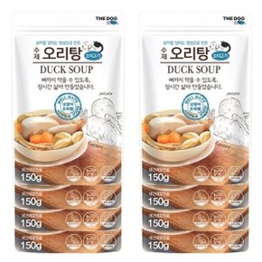 더독 반려동물 수제 오리탕 150g 10P 영양 건강 화식 (WDC54FF)