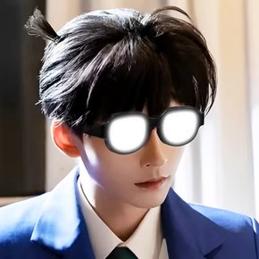 LED 명탐정안경 웃긴 코난 안경 생일 파티 소품 클럽 콘서트 선글라스 쓸데없는 신박한선물