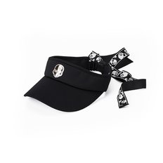 WOMAN VISER CAP(여자 리본 썬캡) 블랙 MC22BV-68