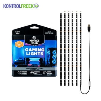 컨트롤프릭 [공식수입정품] 컨트롤프릭 Gaming Lights (12 Retail Box) 3.6m 게이밍 RGB 조명