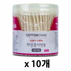화장 종이 면봉 200개입 10갑(8625)