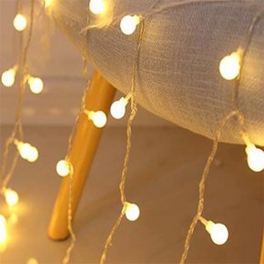 LED 꼬마전구 50구 벽면 장식용전구 창문 파티조명