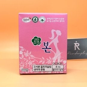 유기농본 울트라슬림날개 중형 4p