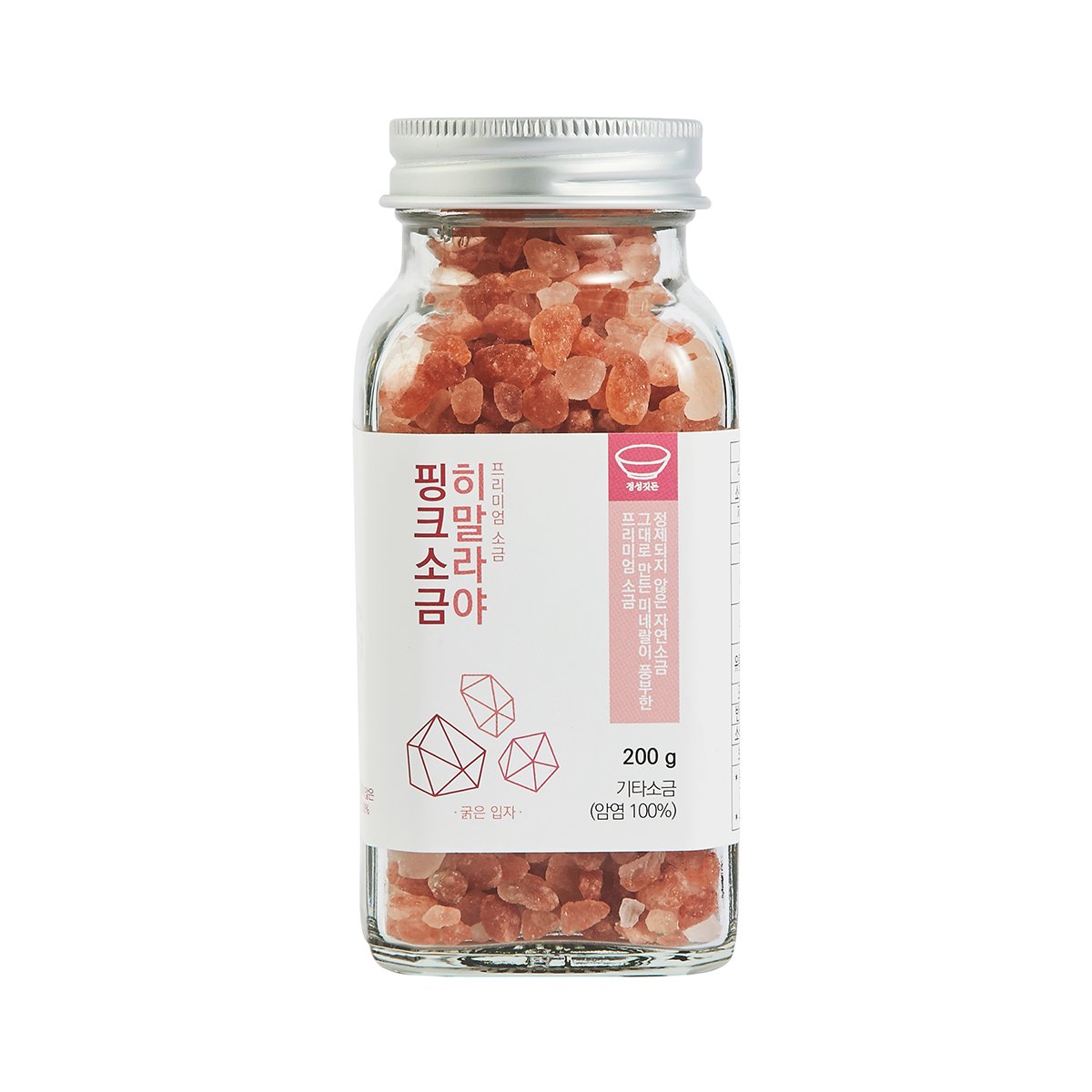 정성깃든 100% 암염 히말라야 핑크소금(굵은 입자) 200g - SSG.COM