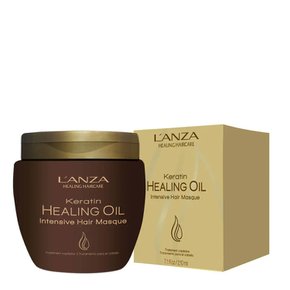 L`Anza 란자 케라틴 힐링 오일 인텐시브 헤어 마스크 210ml