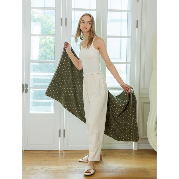 MJ_Polka dot two-color towel_2color