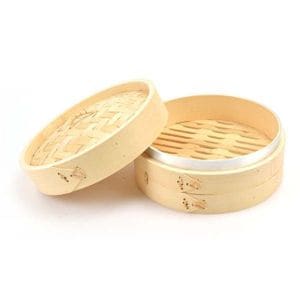  대나무 실용적인 주방용품 찜기 찜통 만두 찜기 딤섬 찜판 바구니 10cm
