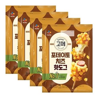 CJ제일제당 고메 포테이토치즈 핫도그400g*4팩