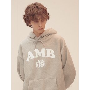 AMB round and round Hoodie AHP1111 (Melange)