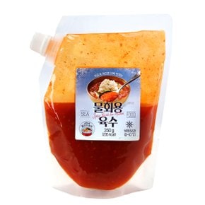[냉장] 물회용 육수 (350g/팩) (물회와 동시구매시 육수+물회 9,980원)
