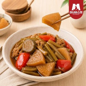 아삭새콤 밥도둑 신선모듬 야채절임 500g