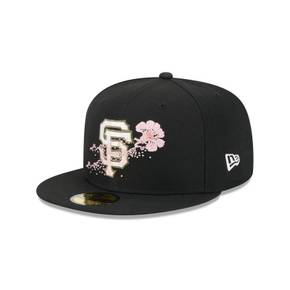 샌프란시스코 자이언츠 도트 플로럴 59FIFTY 5950 Fitted Hat 8955854