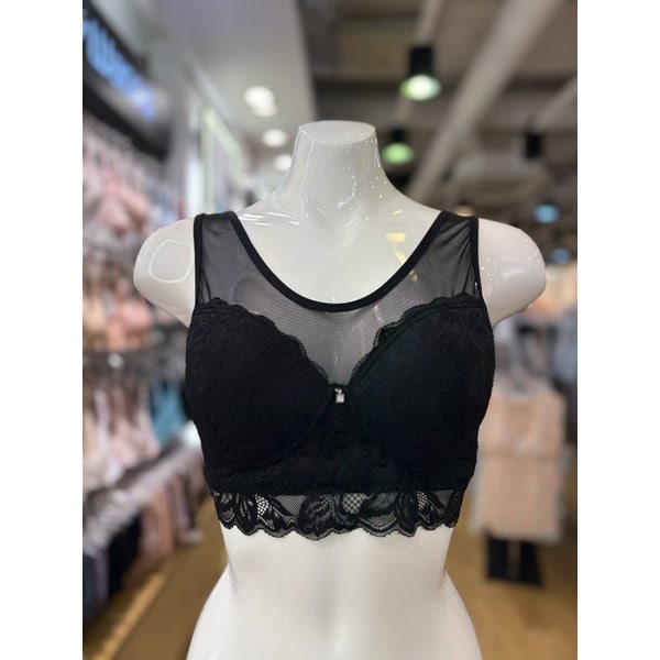 [파주점] 자카드레이스 몰드 브라탑 (BK) VLGC642