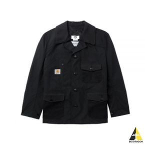 JUNYA WATANABE 24SS WM-J905-100 BLACK (준야 와타나베 X CARHARTT 칼하트 자켓)