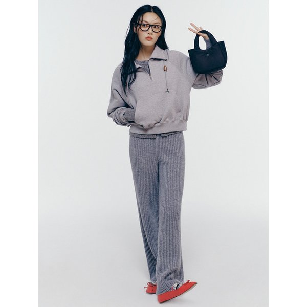 [Comfort] Ribbed Knit Pants_2color