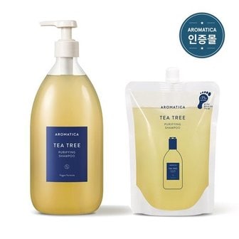 아로마티카 티트리 샴푸 1000ml+리필500ml