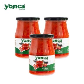 욘카 아이바르 핫 350g X 3개 파프리카소스 가지소스