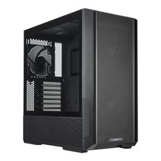 리안리 LANCOOL 216 블랙 미들타워 케이스