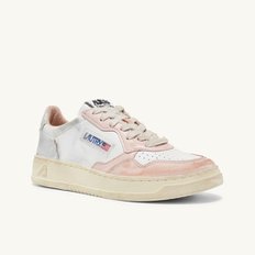 [AUTRY SNEAKERS]오트리 슈퍼빈티즈 스니커즈/SUPER VINTAGE SNEAKERS PINK SV35/UYD1M70022A64