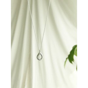 W- drop Necklace 01 물방울목걸이