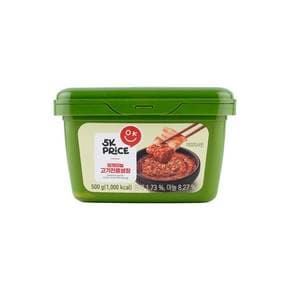 [점포택배] 5K프라이스 참깨마늘 고기전용쌈장 500g