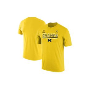 4274714 Jordan Brand Mens Maize Michigan Wolverines College Football Playoff 2023 National