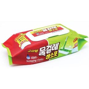 (SM)원터치마개 스타일리시한 물걸레 청소포 중형 25매 30x20