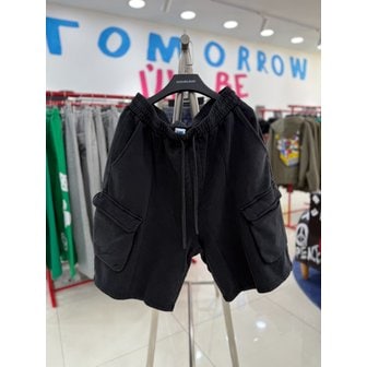 더블제이디 [여주점] 피그워싱카고반바지,블랙JGZZ81405