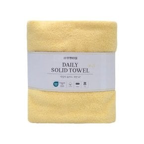 데일리 솔리드 세면타월 4P_그린