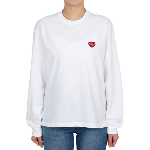 [부산점] 윕 하트 패치 여성 긴팔티셔츠 I035469 1WZXX