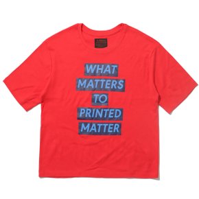 CT104 SUMMER CAMPAIGN TEE (What matters to..) 레드