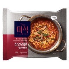 장인라면 얼큰한맛 116g 1개