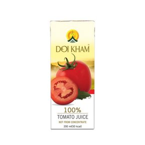 도이캄 100% 착즙 토마토 주스 (200ml x 72팩)